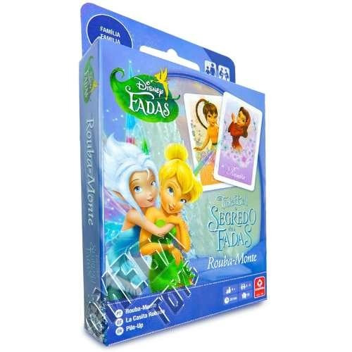 Segredo Das Fadas Jogo Com 55 Cartas Tinker Bell Rouba Monte