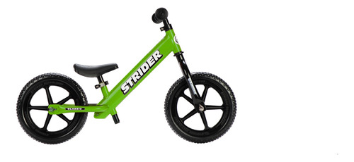 Bicicleta Sin Pedal Strider Classic Verde Niños Hasta 3 Años