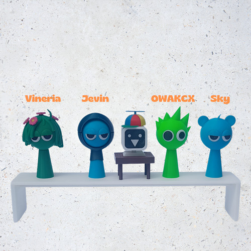 Incredibox Sprunki Muñecos 7.5 Cm X Unidad