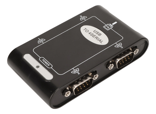 Adaptador Usb A Serie, 4 Puertos Rs232 Com Reserve, Función