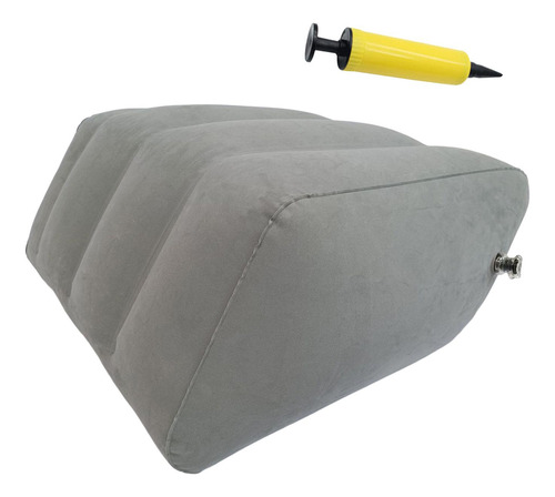 Cuña Almohada Dormir Relax Inflable Pierna Almohada