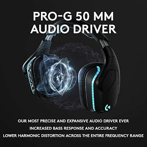Auriculares Para Juegos Para Pc Logitech G935 Wireless Dts: