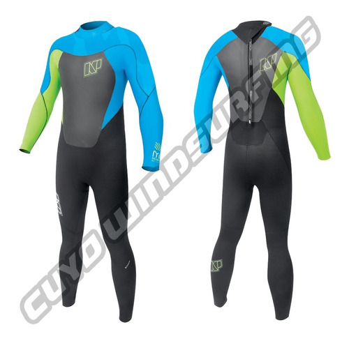 Traje Neoprene Junior Niño Neilpryde Np Mission 5/4/3 + Cuot