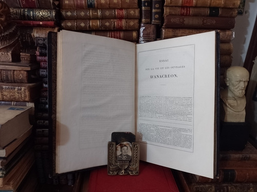 Odas Anacreonte Y Safo Edición Poliglota Fermin Dodot 1835 (Usado)