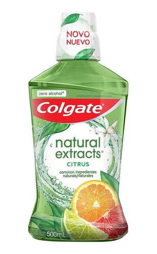 Enjuague Bucal Colgate 500ml Natural Extrac Citrus S/a