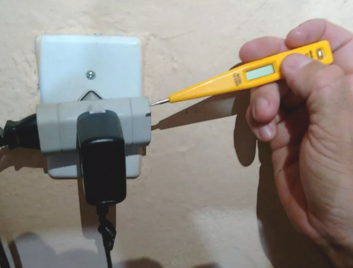 Teste Digital De Voltagem Corrente 12v A 250v Profissional