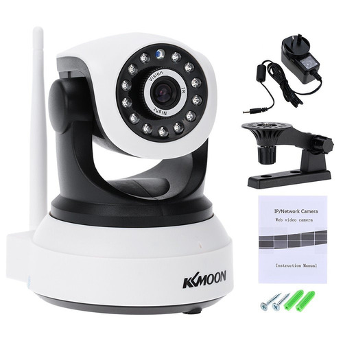 Kkmoon Camara Ip Wifi Hd 720p Robotica - Envio Gratis