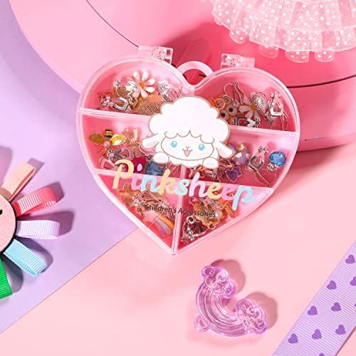 Pinksheep Pendientes Con Clip Para Niñas Pequeñas Joyas Para