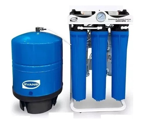 Sistema Purificador Con Osmosis Inversa 1200 Gpd 6 Etapas Uv