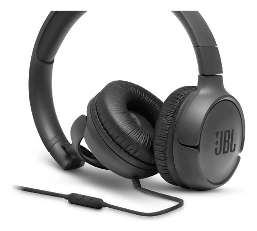 Audífonos Jbl T500 Con Mic Negro