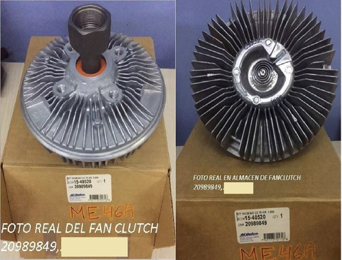 Fan Clutch Silverado C3500 Hd 20989849 Original Gm 280