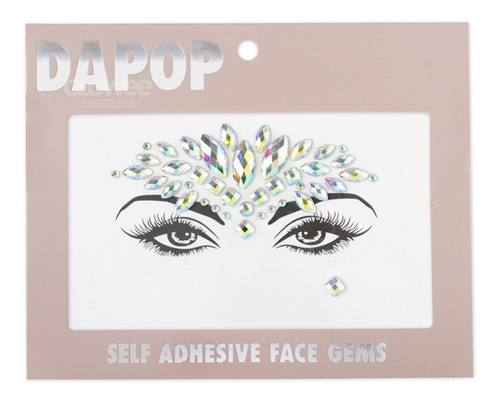 Gemas Piedras Adhesivas Rostro - Face Gems - Dapop Original
