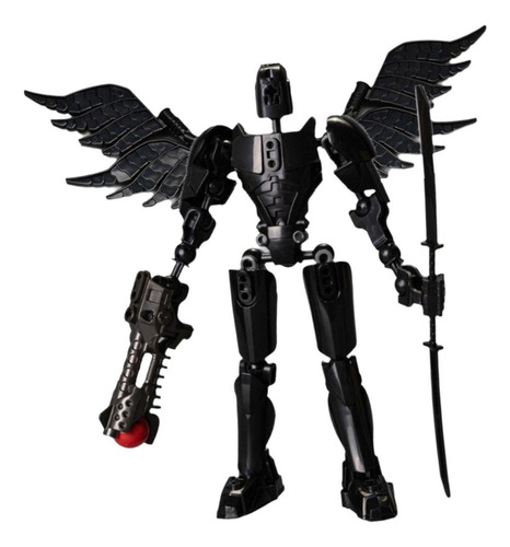 Novo Figura De Ação 3d 13 Articulações Corpo Flexível Preto