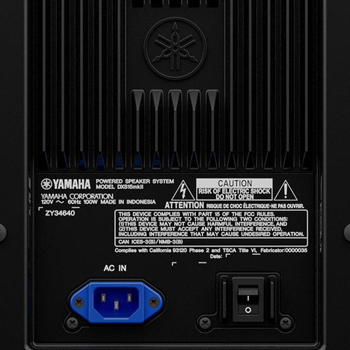 Caixa Ativa Subwoofer Yamaha Dxs15 Mkii