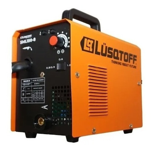 Imagen 4 de 9 de Soldadora Inverter Lusqtoff Sml150-8 Mascara Escuadra Alambr
