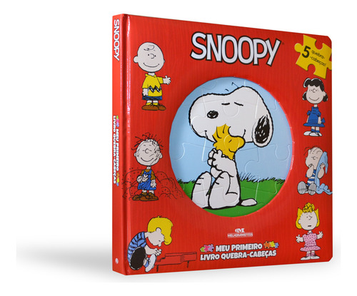 Snoopy Meu Primeiro Livro Quebra-cabeças