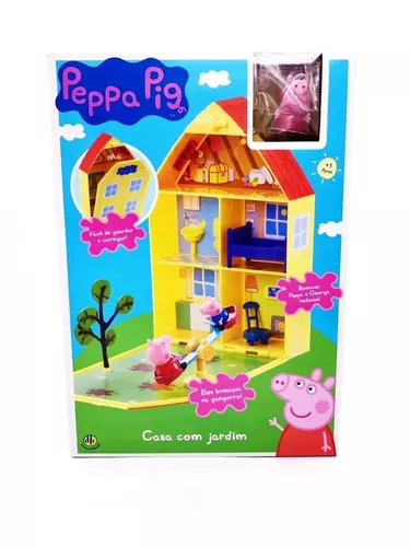 Casa Da Família Da Peppa Pig Com Som E Luz 55 Cm Dtc