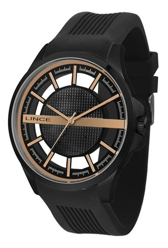 Relógio Lince Masculino Ref: Mrp4582s P1px Casual Black