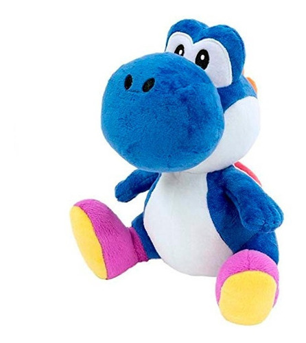 Peluche Juguete Yoshi Azul Super Mario Little Buddy /u