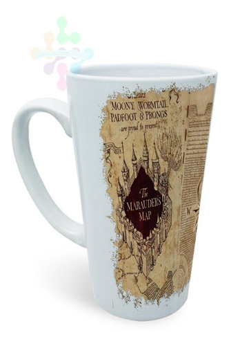Taza Mapa Merodeador Personalizada 17 Oz