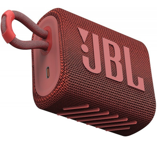Caixa De Som Jbl Go 3 Portátil C/ Bluetooth 5.1 Prova D'água