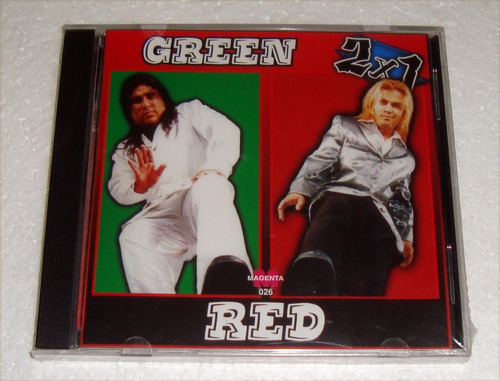 Grupo Green / Grupo Red 2x1 Cd Sellado Kktus