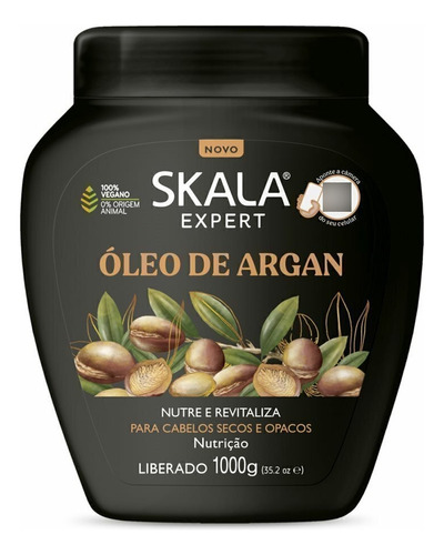 Skala Oleo De Argan 100% Vegano Nutricion - Revitaliz  X 1kg