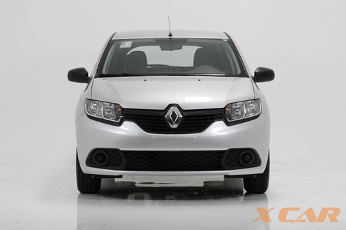 Renault Sandero 1.0 12v Sce Flex Authentique Manual Prateado