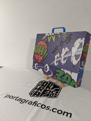 Imagen 3 de 3 de Portaplanos Marca: Portagráficos Mod. Wooof / Tabloide