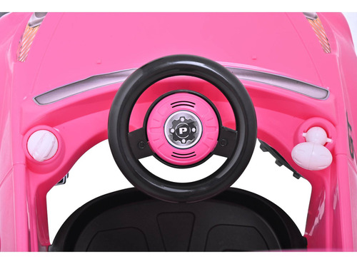 Carrito Montable Prinsel Car Corsa Rosa (Usado)