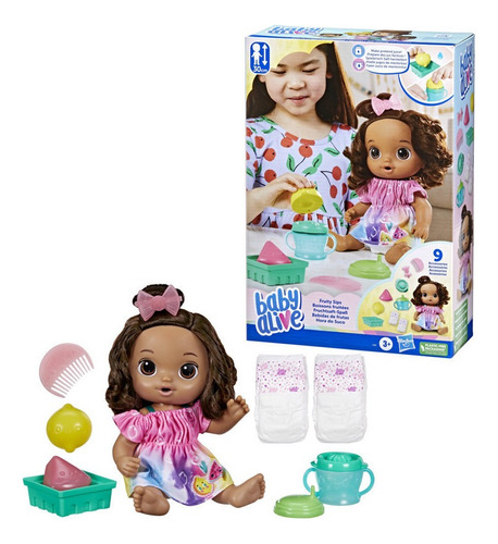 Muñeca Baby Alive Bebida De Frutas Limón