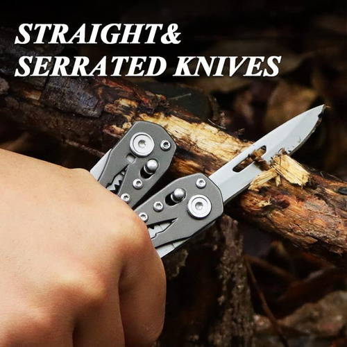 Cuchillo De Bolsillo Multiherramienta 15 En 1 Tactiman