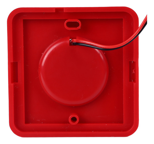 Luces Intermitentes Ultra Rojas Para Alarma De Incendio, Son