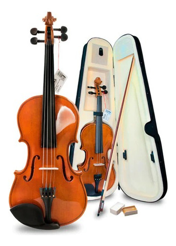 Violín 3/4 Traviata Con Estuche Y Arco Marca Sevillana Mlab