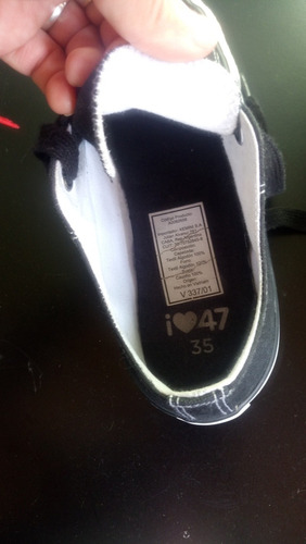 Zapatillas 47 Street Plataforma Original Talle 35