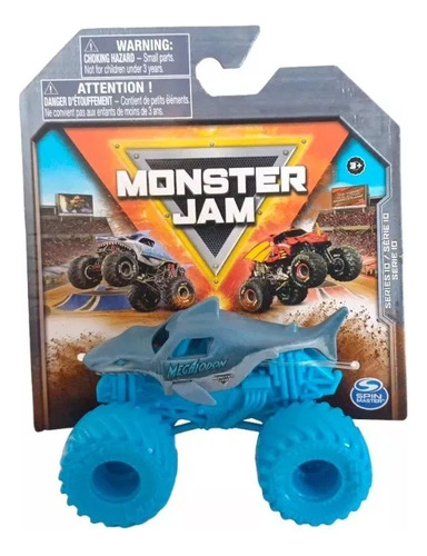 Spin Master Monster Jam Megalodon Serie 10 1:70 Autito