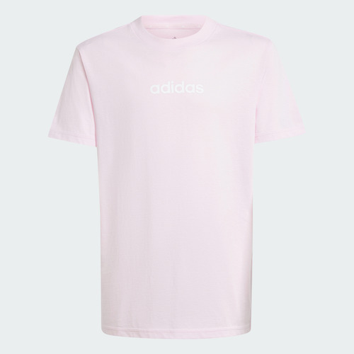 Remera Adidas Casual Essentials Niños Rosa Jc9750