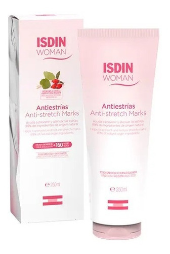 Crema Antiestrías Rosa Mosqueta | Isdin Woman | 250ml