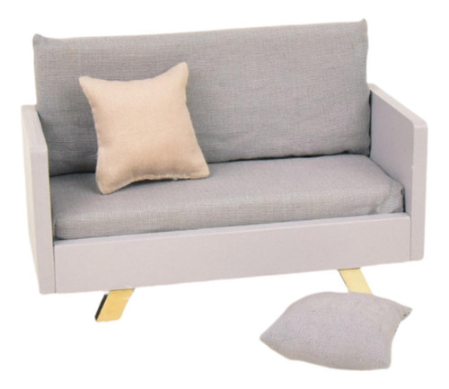 Modelo De Muebles De Sofá Para Casa De Muñecas A Escala
