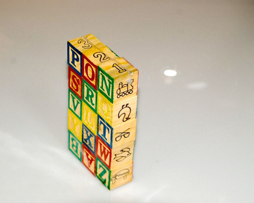Juego Tacos Cubos Didáctico Madera Letra Número Aprende
