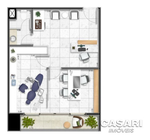 Sala À Venda, 44 M² - Centro - São Bernardo Do Campo/sp - Sa3324