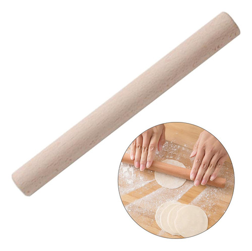 Rodillo De Madera Para Hornear Harina De Cocina Masa De
