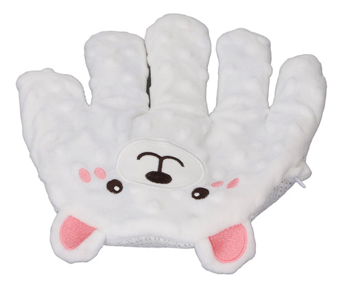 Guante De Mano Para Bebé, Color Blanco, Relajante Con La Pal