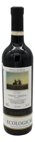 Vino Ecológico Para Diabéticos Tannat 750ml