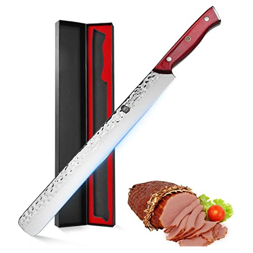 De Trinchar Vg10, Cuchillo Japonés De 12 Pulgadas Cort...