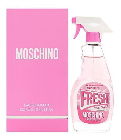 Moschino Fresh Pink Para Mujer Eau De Toilette Spray 3.4oz