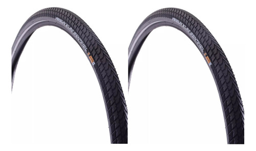 Par De Cubiertas Arisun 700x35 Xlr8 Gravel Color Negro