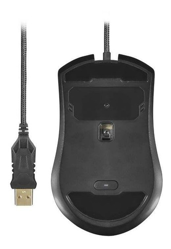Mouse Gamer Perseus 4000dpi 6 Botões Macro Led Rgb Warrior M