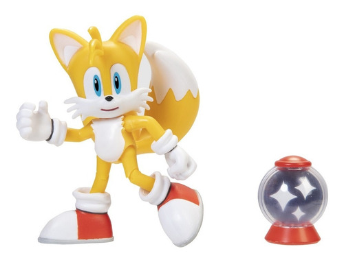 Imagem 1 de 4 de Boneco Jakks Pacific Sega Sonic The Hedgehog 4'' - Tails