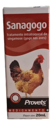 Sanagogo 20ml Singamose Gogo Aves Ornamentais E Domesticos
